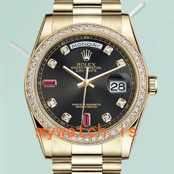 Rolex Day-Date 36mm m118348-0209 Men’s Gold-tone