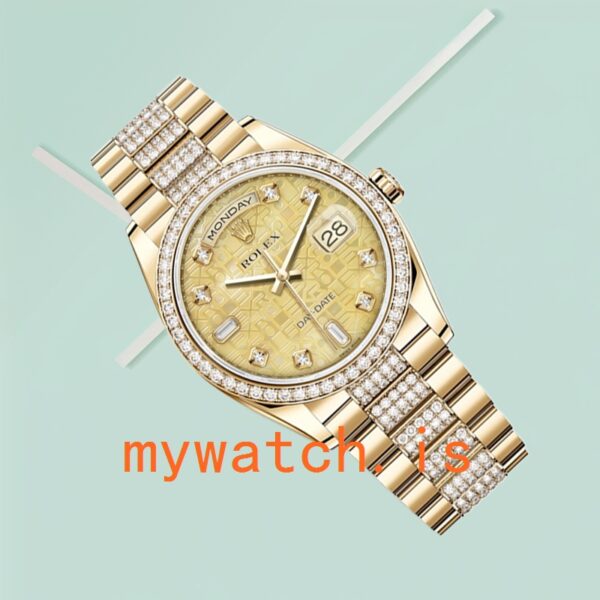 Rolex Day-Date 36mm m118348-0090 Men’s President Bracelet - Image 4