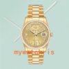 Rolex Day-Date Men’s 118348-0147 36mm Gold-tone Diamond Bezel - Image 2