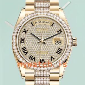 Rolex Day-Date Men’s 36mm m118348-0013 President Bracelet Champagne Dial