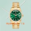 Rolex Day-Date 36mm Men’s m118348-0225 Oyster Bracelet/President Bracelet Green Dial - Image 2