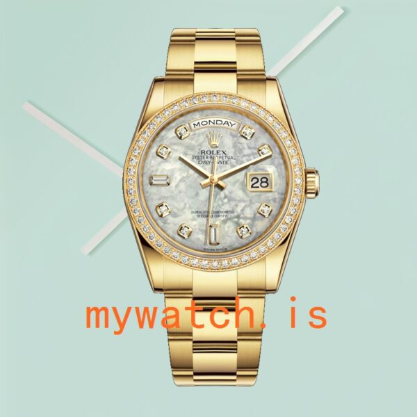 Rolex Day-Date 36mm Men’s m118348-0100 Automatic Gold-tone - Image 3