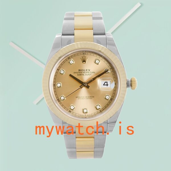 Rolex Datejust m126233-0018 36mm Men’s Stainless Steel Champagne Dial - Image 2