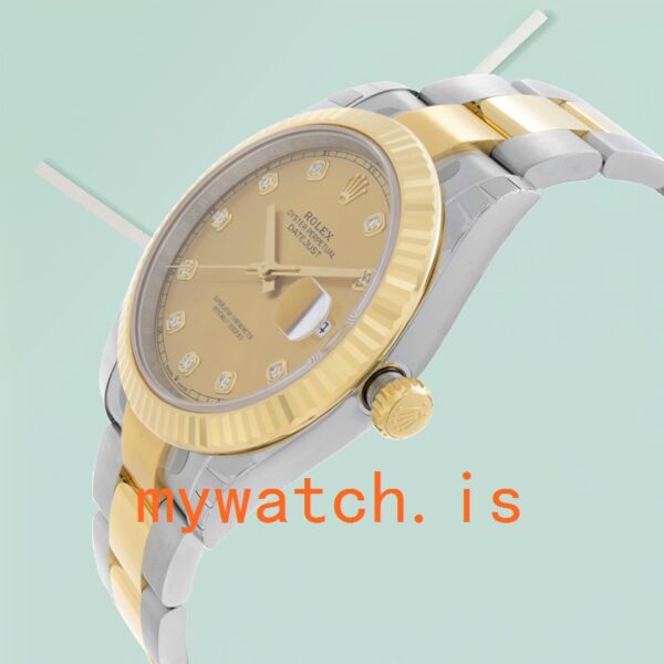 Rolex Datejust m126233-0018 36mm Men’s Stainless Steel Champagne Dial - Image 4