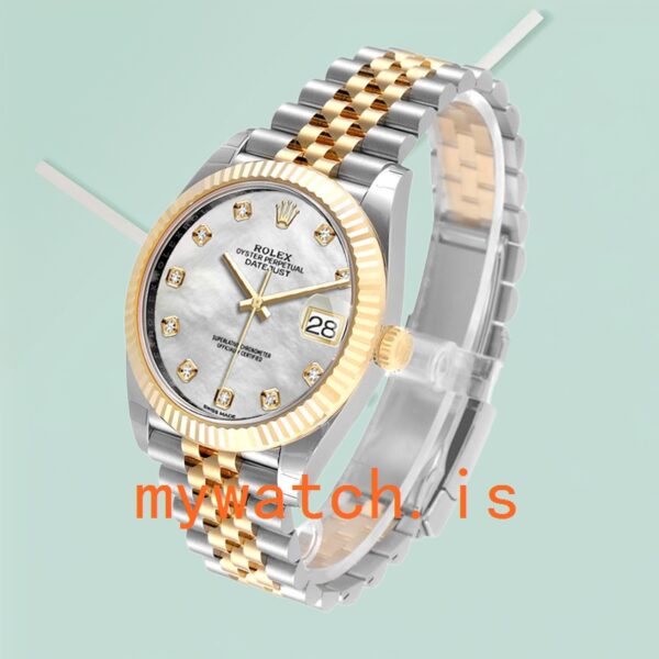Rolex Datejust 41mm Men’s 126333 Mother of Pearl Dial Automatic - Image 4