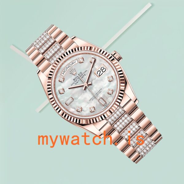 Rolex Day-Date m128235-0032 36mm Men’s Rose Gold-tone - Image 4