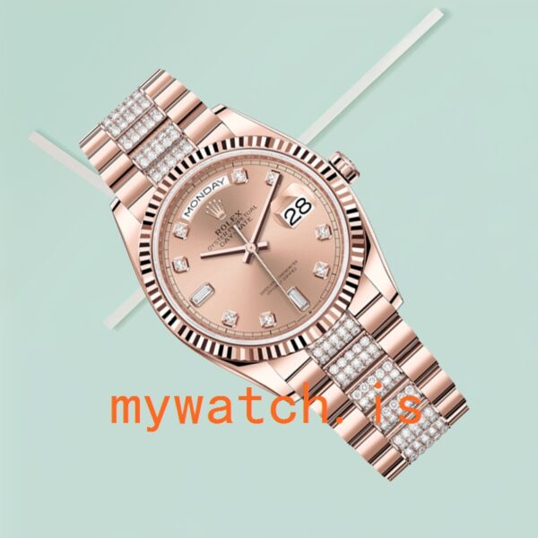 Rolex Day-Date Men’s 36mm m128235-0019 Stainless Steel President Bracelet - Image 4