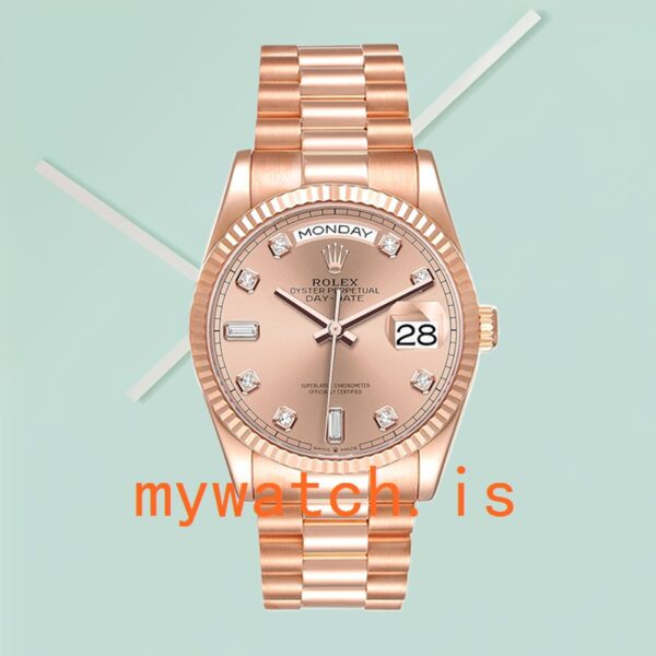Rolex Day-Date 36mm Men’s m128235-0009 Stainless Steel - Image 2