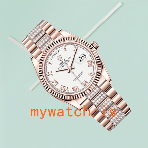 Rolex Day-Date 36mm m128235-0053 Men’s Stainless Steel - Image 2