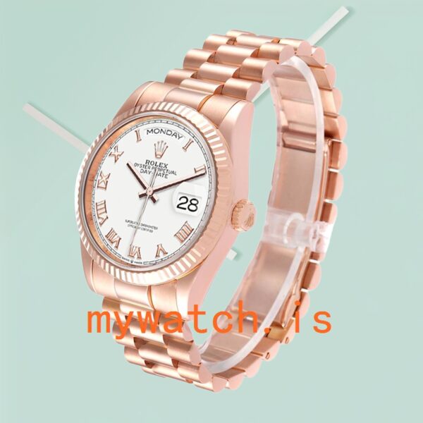 Rolex Day-Date Men’s 36mm m128235-0052 Rose Gold-tone - Image 3