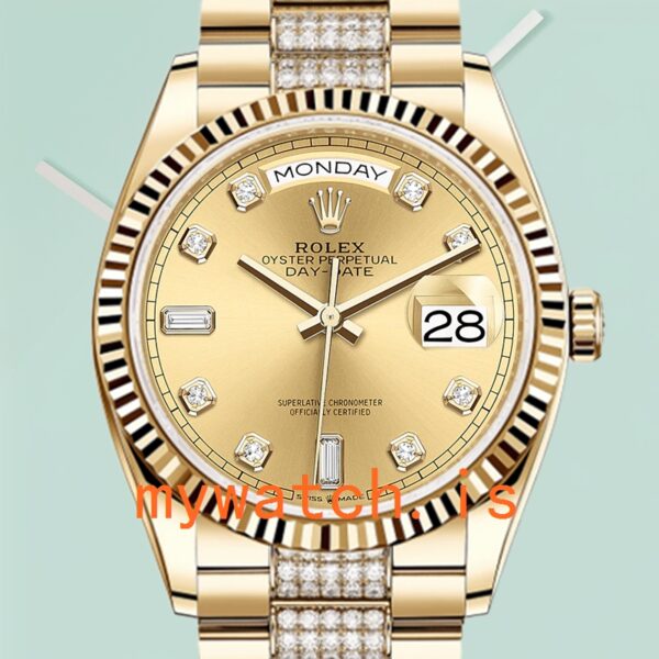 Rolex Day-Date Men’s 36mm m128238-0026 Gold-tone