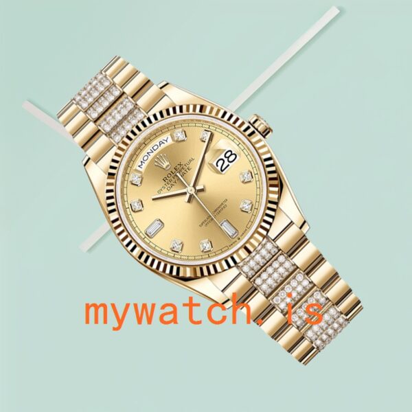 Rolex Day-Date Men’s 36mm m128238-0026 Gold-tone - Image 2
