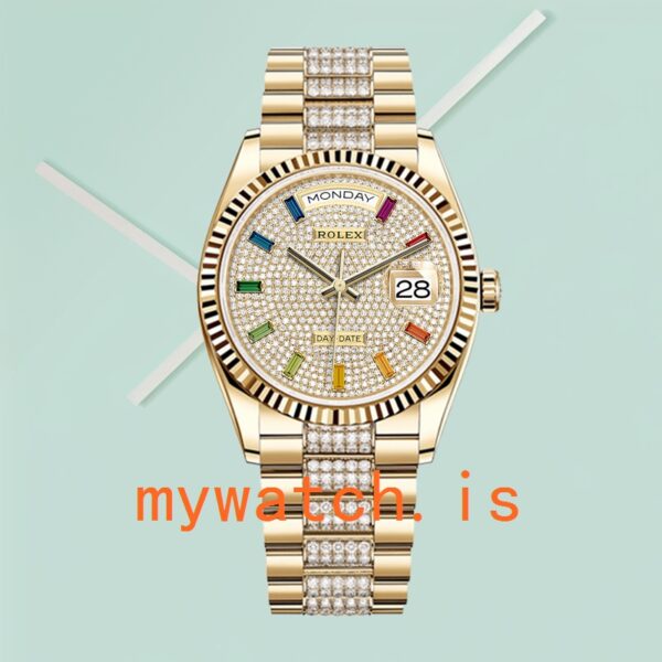 Rolex Day-Date m128238-0052 Men’s 36mm Gold-tone Automatic - Image 2