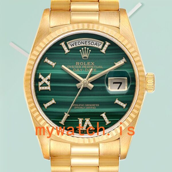 Rolex Day-Date Men’s 128238 36mm Gold-tone President Bracelet