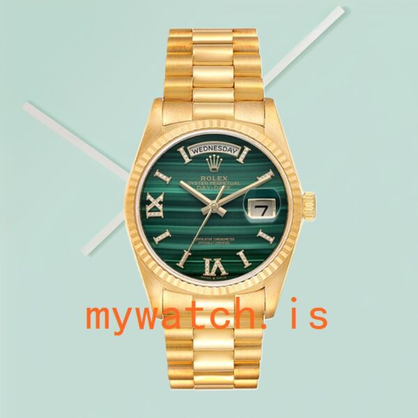 Rolex Day-Date Men’s 128238 36mm Gold-tone President Bracelet - Image 2