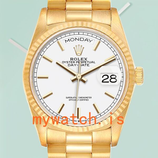 Rolex Day-Date Men’s 36mm m128238-0081 Stainless Steel