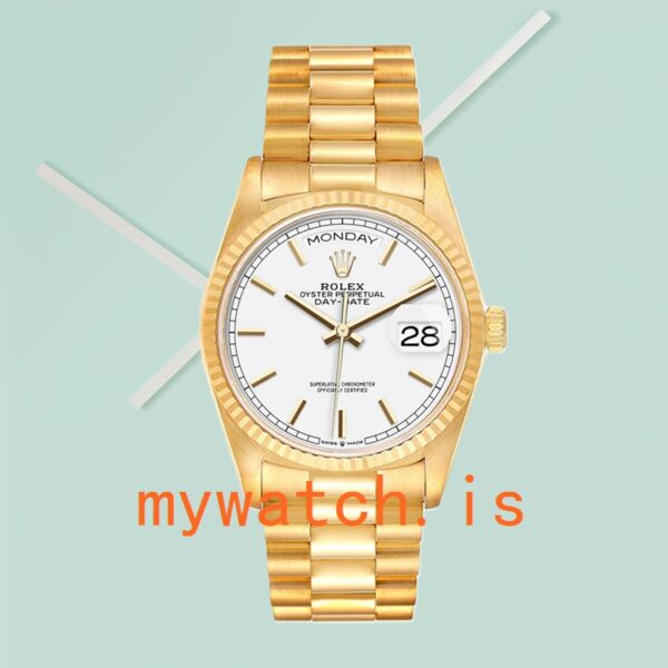Rolex Day-Date Men’s 36mm m128238-0081 Stainless Steel - Image 2