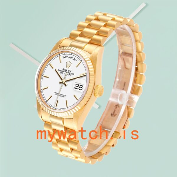 Rolex Day-Date Men’s 36mm m128238-0081 Stainless Steel - Image 4