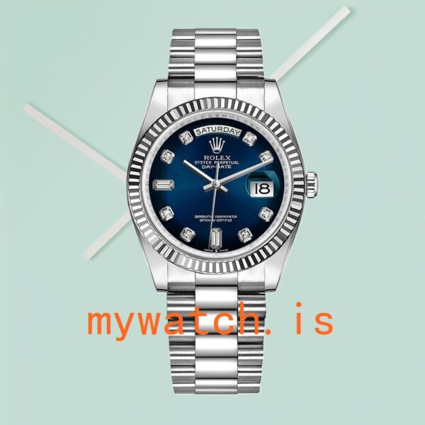 Rolex Day-Date 128239 Men’s 36mm President Bracelet - Image 2