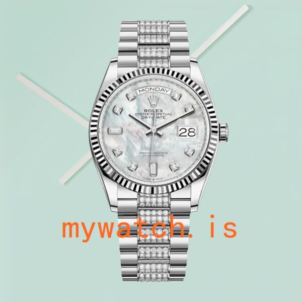 Rolex Day-Date m128239-0026 Men’s 36mm President Bracelet Automatic - Image 2