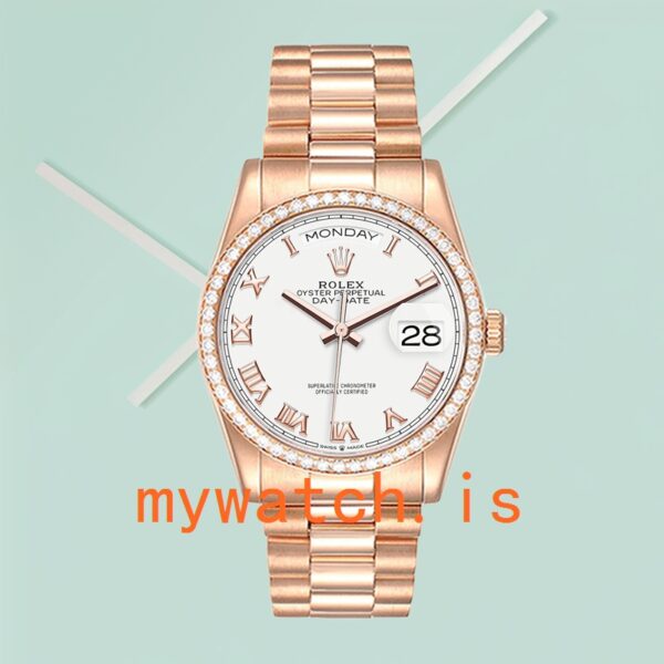 Rolex Day-Date 36mm m128345rbr-0054 Men’s President Bracelet - Image 2
