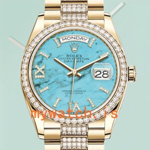 Rolex Day-Date m128348rbr-0038 36mm Men’s Gold-tone