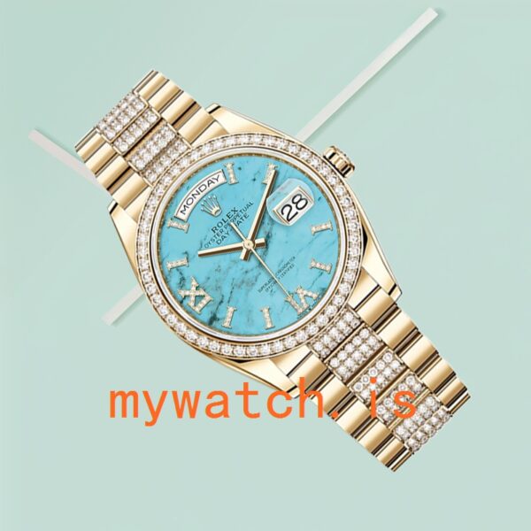 Rolex Day-Date m128348rbr-0038 36mm Men’s Gold-tone - Image 4
