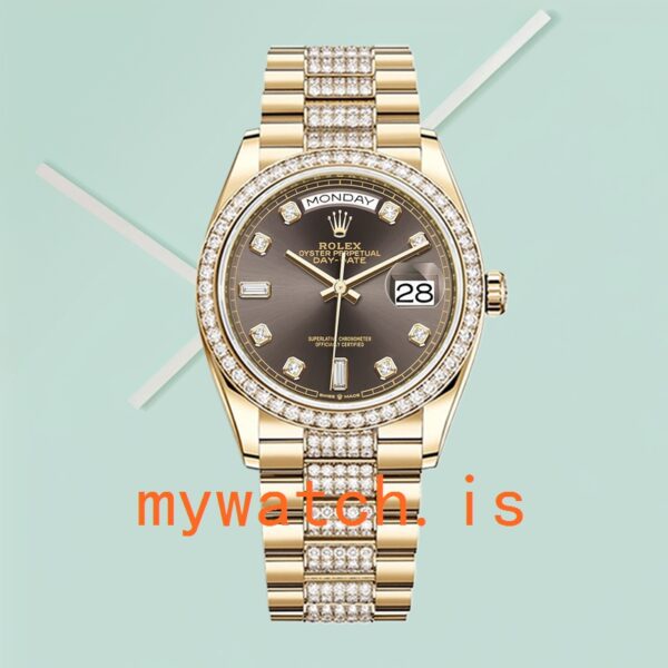 Rolex Day-Date Men’s 36mm m128348rbr-0007 President Bracelet - Image 2