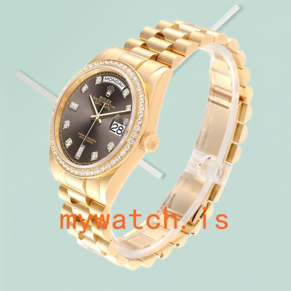 Rolex Day-Date 36mm Men’s m128348rbr-0005 Automatic Gold-tone - Image 5