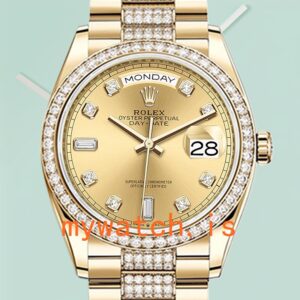 Rolex Day-Date Men’s 36mm m128348rbr-0010 Gold-tone President Bracelet