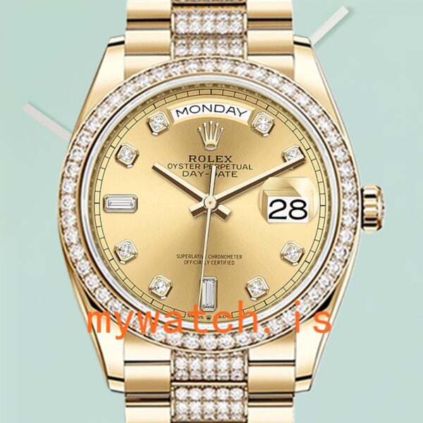 Rolex Day-Date Men’s 36mm m128348rbr-0010 Gold-tone President Bracelet