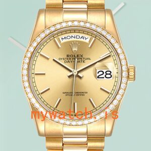 Rolex Day-Date m128348rbr-0026 Men’s 36mm Gold-tone