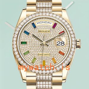 Rolex Day-Date 36mm Men’s m128348rbr-0031 Automatic President Bracelet