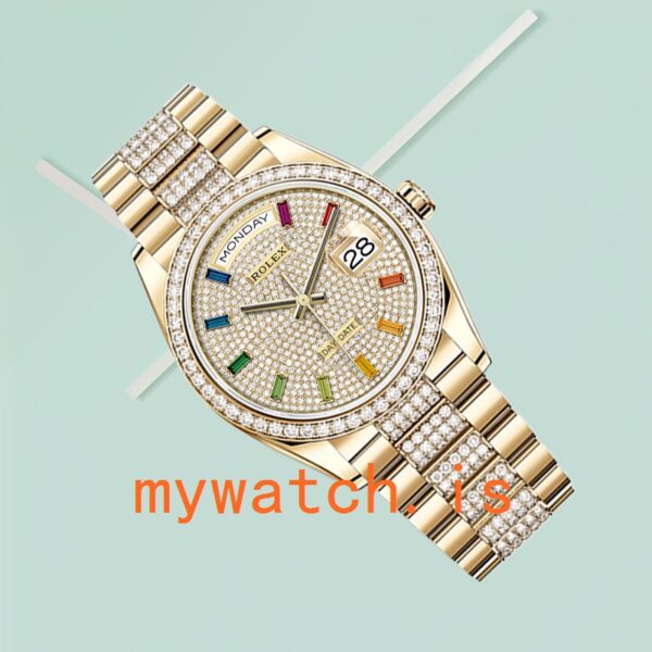 Rolex Day-Date 36mm Men’s m128348rbr-0031 Automatic President Bracelet - Image 5