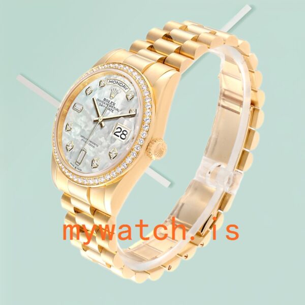 Rolex Day-Date Men’s m128348rbr-0017 36mm Gold-tone - Image 2