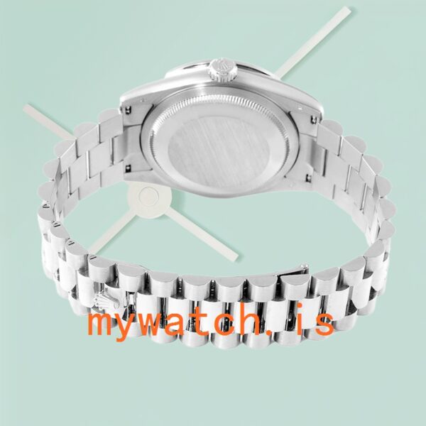 Rolex Day-Date Men’s m128349rbr-0006 36mm Diamond Paved Dial Automatic - Image 3