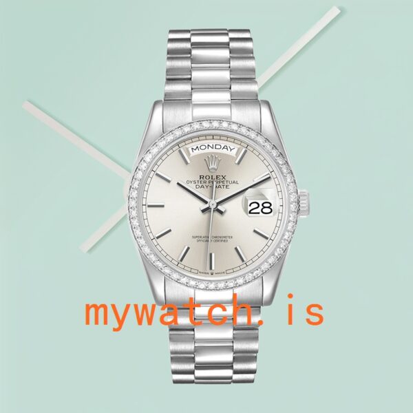 Rolex Day-Date Men’s 36mm m128349rbr-0001 Automatic President Bracelet - Image 2