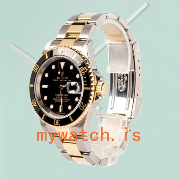 Rolex Submariner 116618LN-97208 Men’s 40mm Black Dial Gold-tone - Image 3