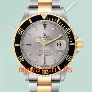 Rolex Submariner 40mm Men’s 16613 Grey Dial