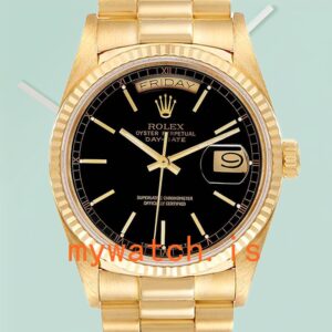 Rolex Day-Date Men’s 18038 36mm Automatic Stainless Steel