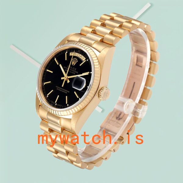 Rolex Day-Date Men’s 18038 36mm Automatic Stainless Steel - Image 4