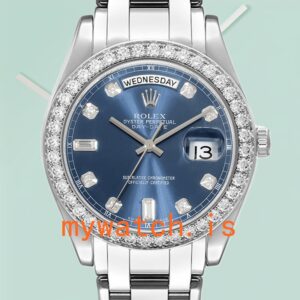 Rolex Pearlmaster 36mm Unisex 18946 Blue Dial