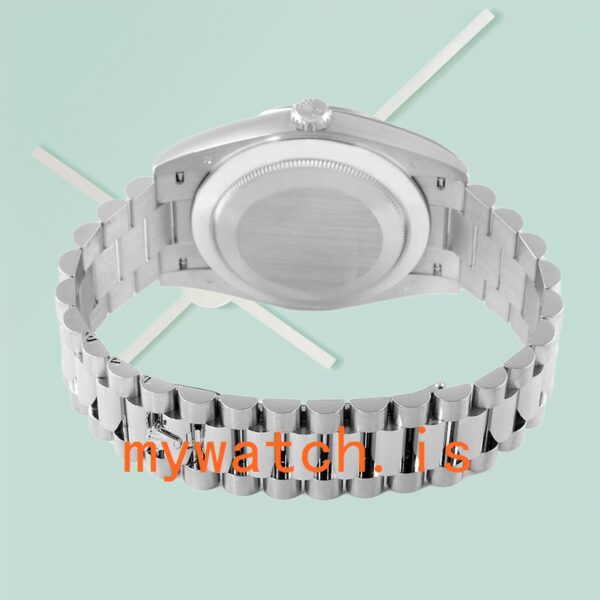 Rolex Day-Date Men’s 41mm 218239 Silver-tone - Image 3