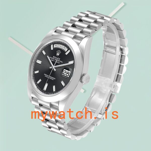 Rolex Day-Date 228206 Men’s 40mm Silver-tone - Image 3