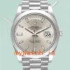 Rolex Day-Date Men’s 40mm m228206-0012 Silver Dial Stainless Steel
