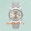 Rolex Day-Date Men’s 40mm m228206-0012 Silver Dial Stainless Steel - Image 2