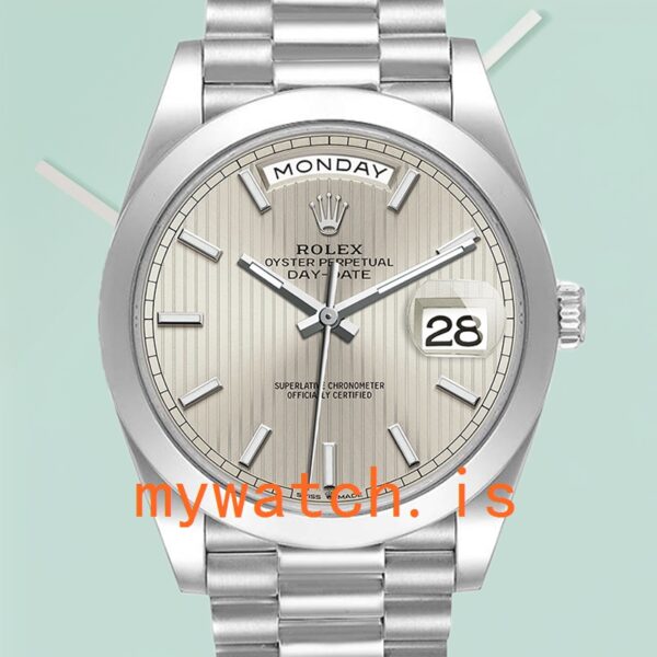 Rolex Day-Date m228206-0034 40mm Men’s Stainless Steel