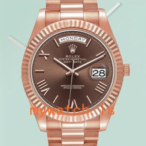Rolex Day-Date m228235-0002 40mm Men’s Brown Dial