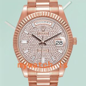 Rolex Day-Date m228235-0036 Men’s 40mm Diamond Paved Dial