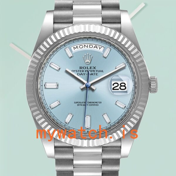 Rolex Day-Date m228236-0006 Men’s 40mm Blue Dial